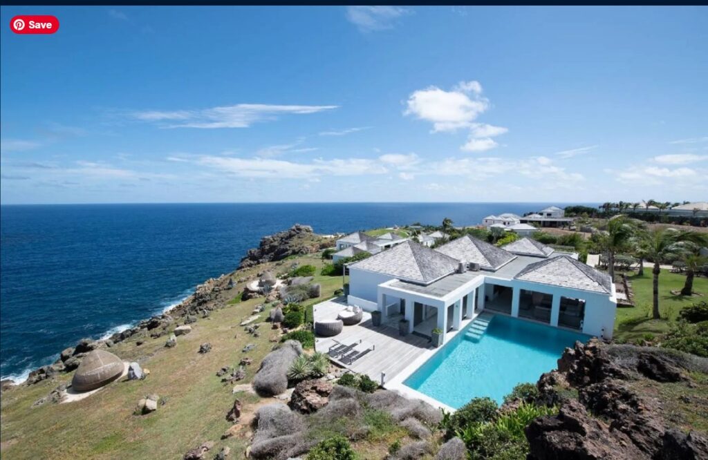 “Sheer Sophistication with an Ocean View” Petit Cul-de-Sac, St. Barthelemy
