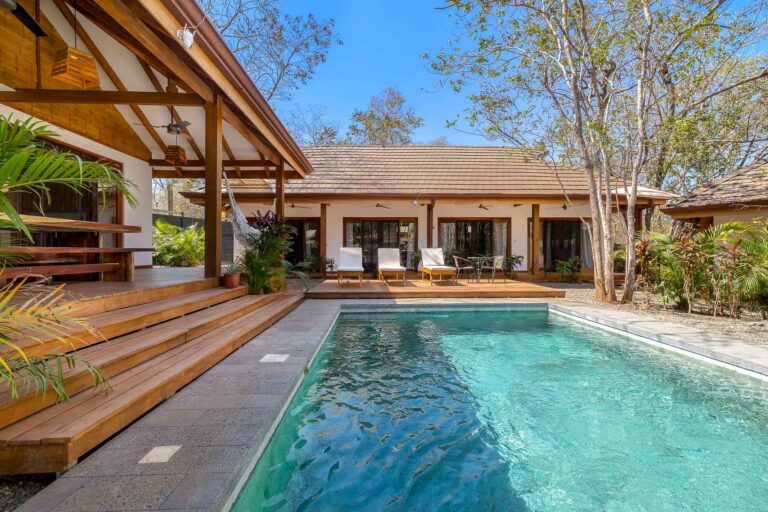 Brand New Construction Tropical Balinese Style Home Playa Avellanas, Santa Cruz, Costa Rica availa