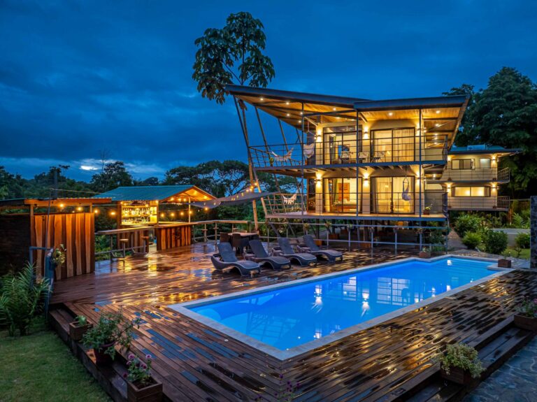 Luxurious Eco-Lodge in Drake Bay Costa Rica with Ocean & Rain Forest Views