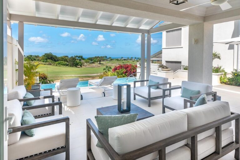 Breathtaking Courtyard Villa located in the Exclusive Apes Hill St. James, Barbados