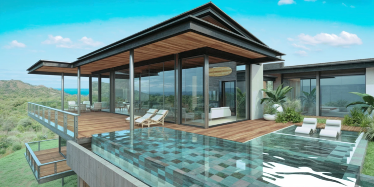 Luxury Hilltop Villa with Ocean Views in the exquisite Las Ventanas de Playa Grande Costa Rica