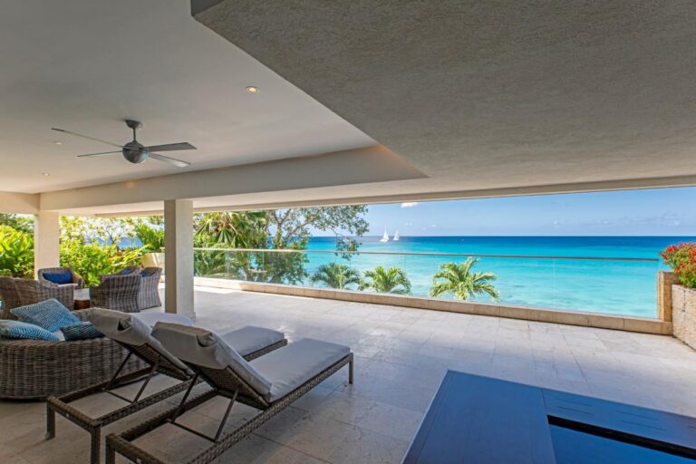 SOLD! Beautiful Ocean Front Home St James Barbados