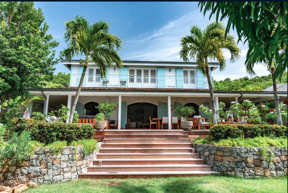 Manoir de Lurin, Gorgeous Plantation Home, listed for sale in St. Barthelemy
