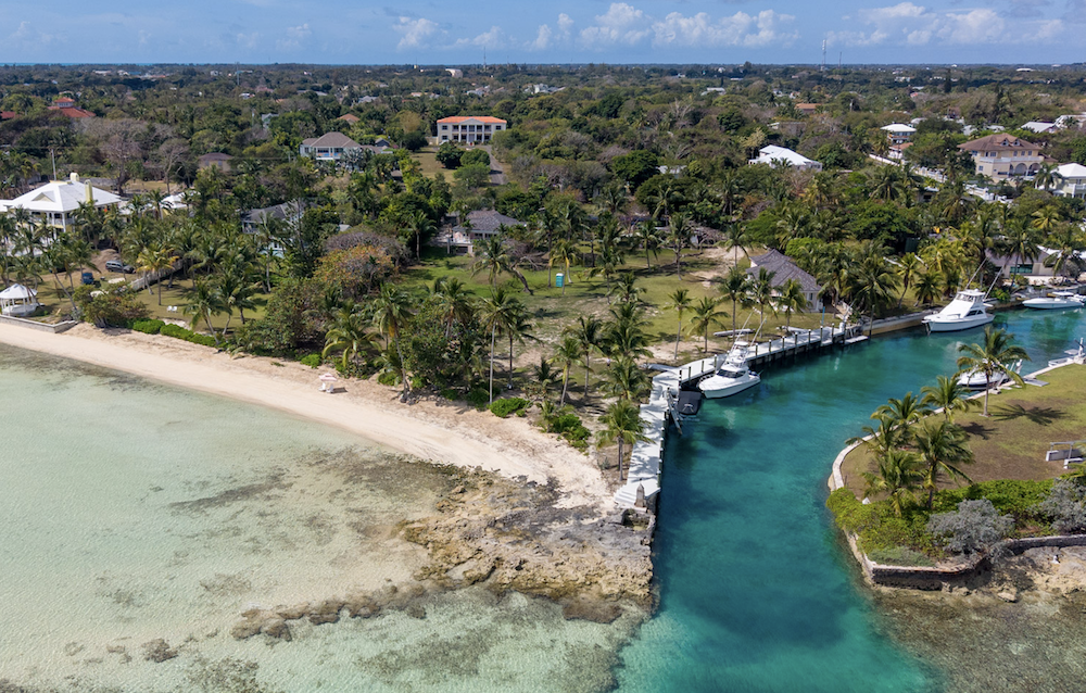 Coconut Point, Beachfront Estate with Dockage – MLS 66598