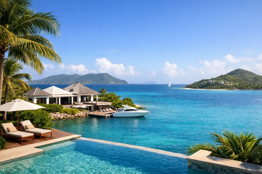 Best Islands for Waterfront Estates in the Caribbean