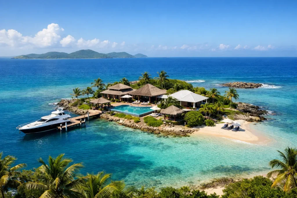 Private Island Homes in the Caribbean