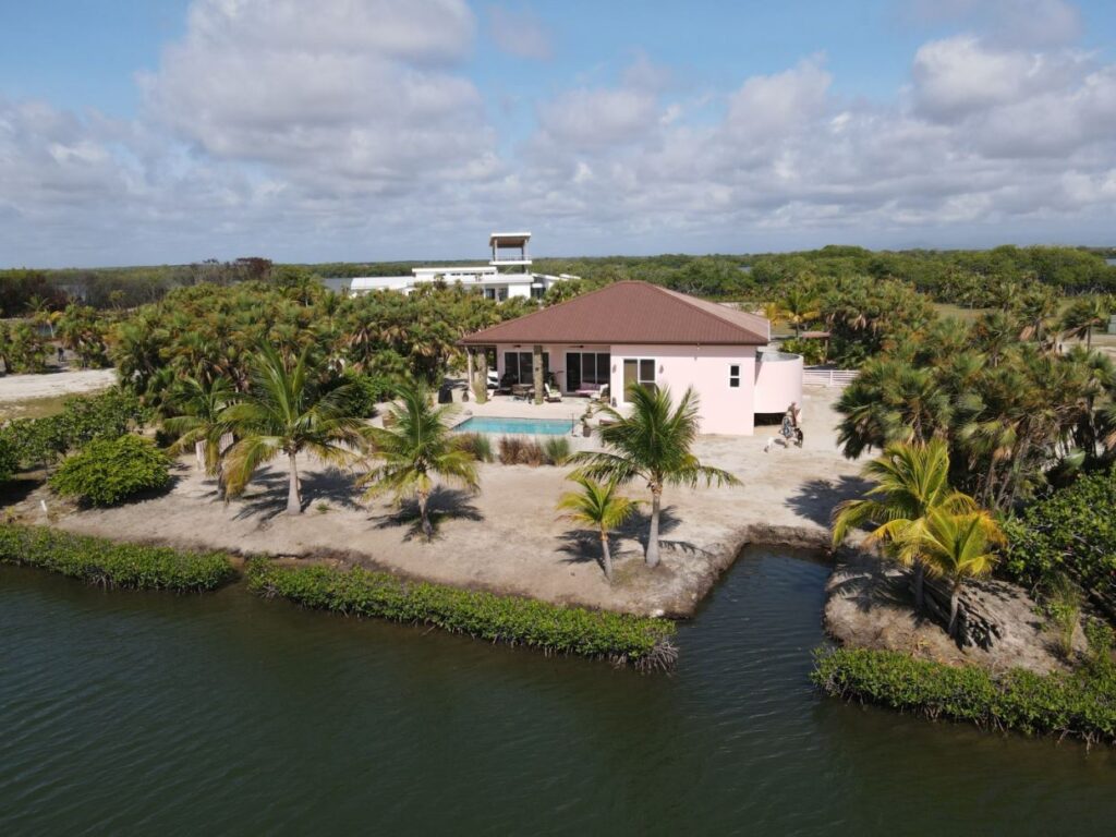 HL-New Construction Waterfront Home in Naia Resort, Placencia Peninsula Belize