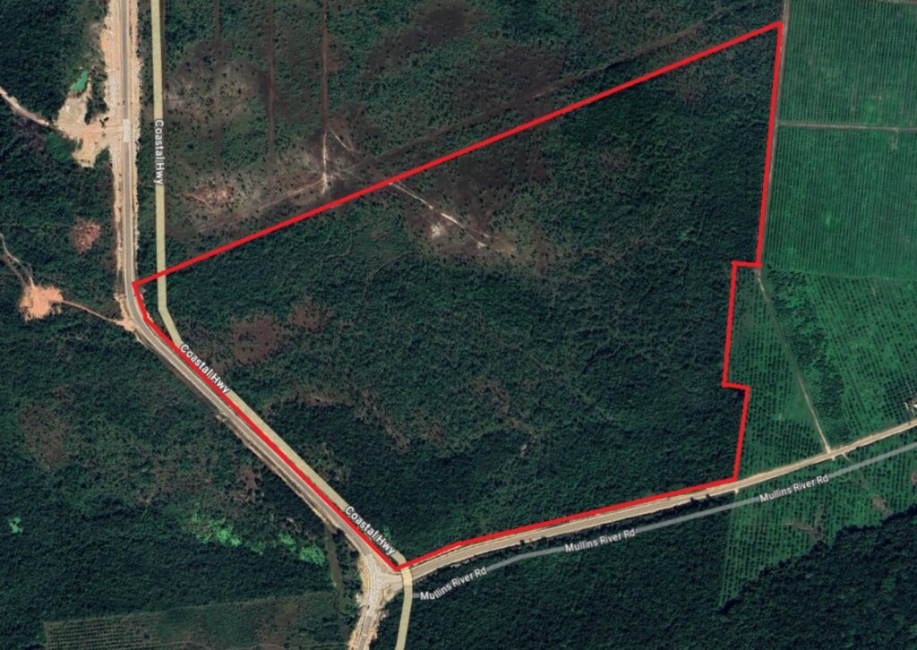 186 ACRES ready for development on Coastal HWY