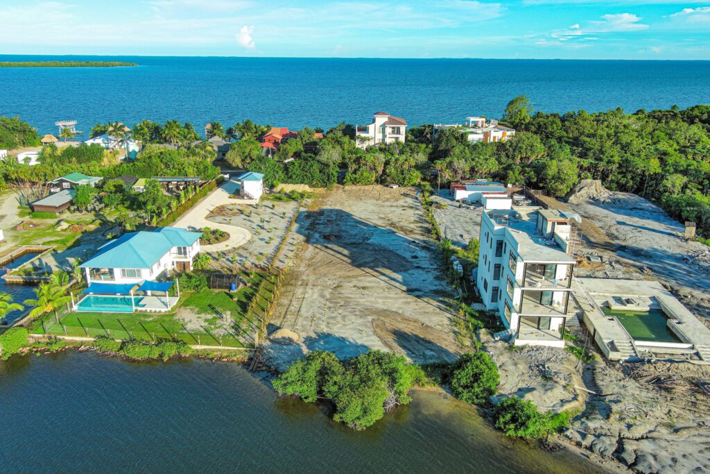 Prime Lagoon front Property in Placencia, Belize – Ready for your Dream Home Build