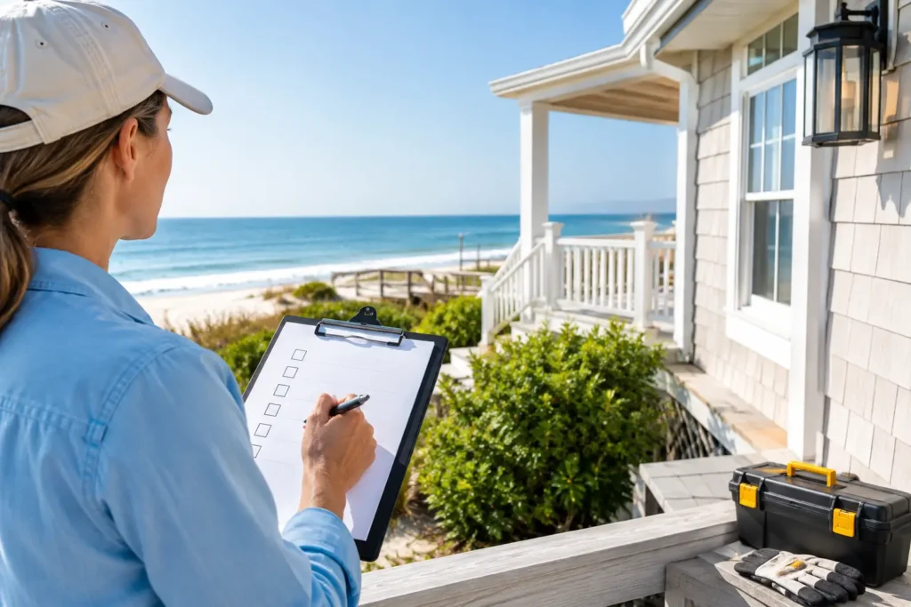Beachfront Home Maintenance Checklist for Owners
