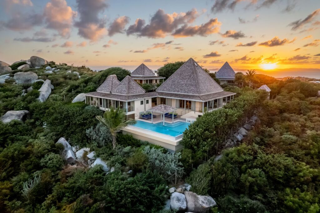 Red Rock Villa: Where Two Seas Meet in Virgin Gorda, British Virgin Islands