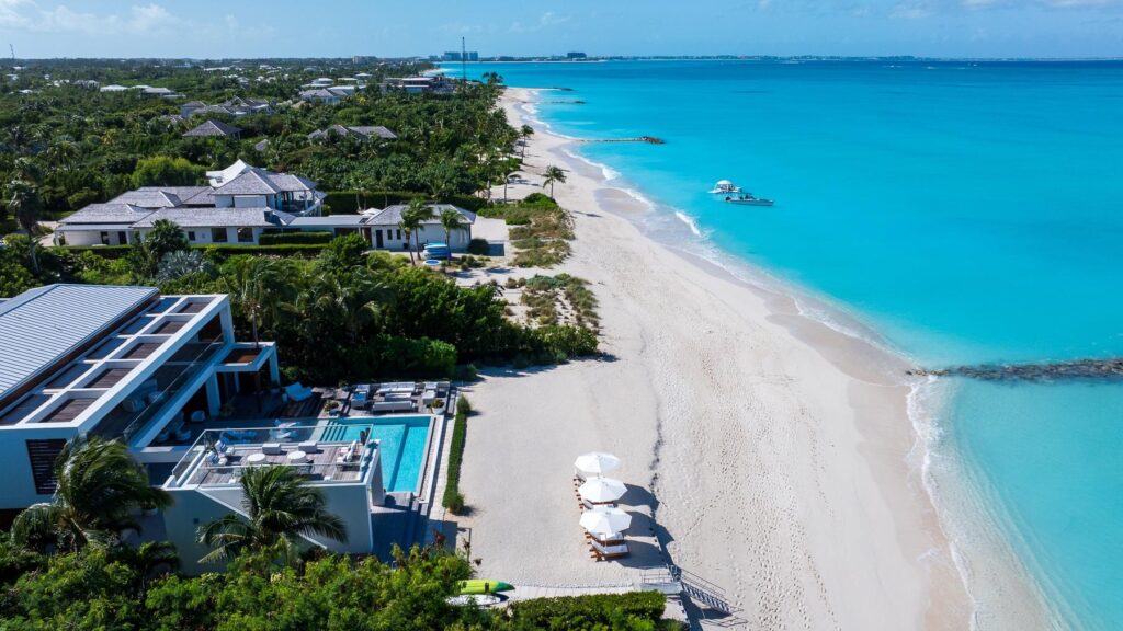 Cordial Cay: Sunset Luxury on Grace Bay Beach Turks & Caicos